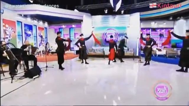 Georgian dance - Kintauri смотреть онлайн
