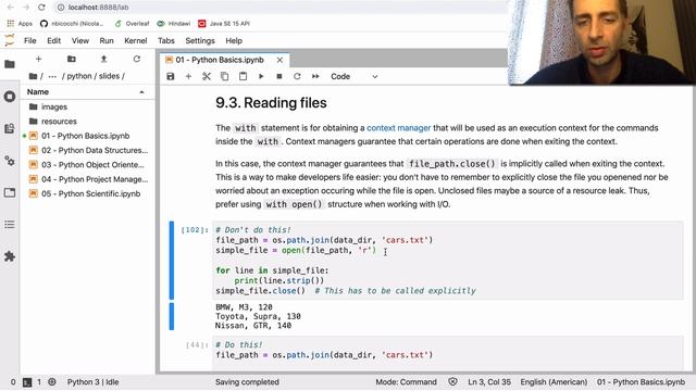 PYTHON: Input/Output su File (M1-E10) смотреть онлайн