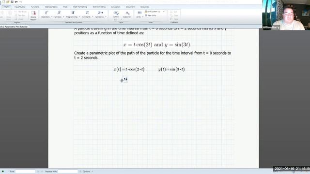 PTC Mathcad Prime 3 1 Tutorial - Parametric Plots смотреть онлайн