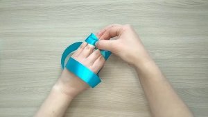 БАНТ из ленты за 10 секунд. Супер быстро как красиво завязать банты. Ribbon bow in 10 minutes ?