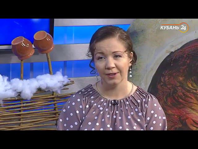 Юлия Макарова и засл. артист Кубани Анатолий Дробязко в передаче «Сочельник» телекомпании Кубань 24 смотреть онлайн