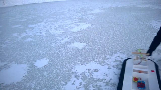 Неудачный пуск СВП в ветер