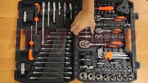 Набор инструментов 121 предмет. Оптимально для автомобилиста.