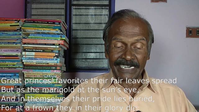 Sonnet - 25 by William Shakespeare / in Tamil / Bharath Ravindran / Bharath Academy смотреть онлайн