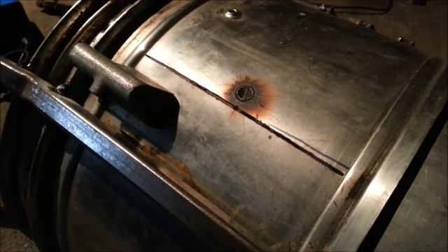 Подставка для казана из стиральной машины. Сделано своими руками. смотреть онлайн