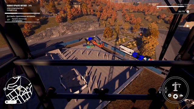 👷♂️Construction Simulator 22 - #9 (3/4) Всё ближе к облакам. Строим ЭтАжИ! Новое крыло музея. смотреть онлайн
