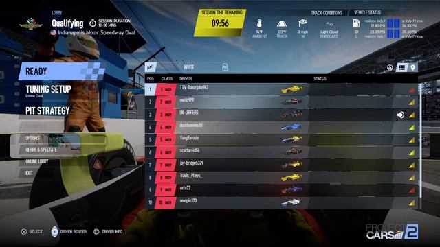 Project Cars 2 IndyCar Racing смотреть онлайн