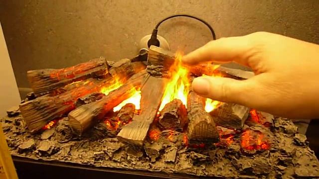 Печь имитирующая огонь смотреть онлайн