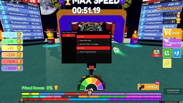 [Roblox] MAX SPEED Script & AUTO FARM & AUTO CLICKER & AUTO CANDY & More Pastebin смотреть онлайн