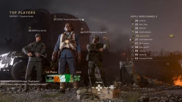 COD WWII Dogfight Gameplay! смотреть онлайн