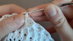 Рельефная салфетка крючком VISIONARY SENSE. Мастер -класс.