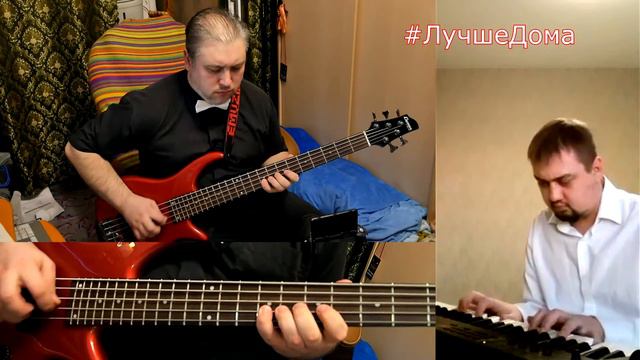 Такого вы еще не видели! "Лебедь" на бас-гитаре! | "Bass Swan" смотреть онлайн