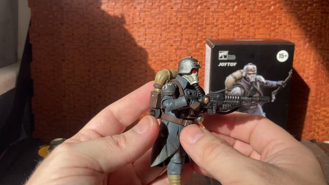 Joytoy Warhammer 40k death corp of Krieg veteran gardsman смотреть онлайн