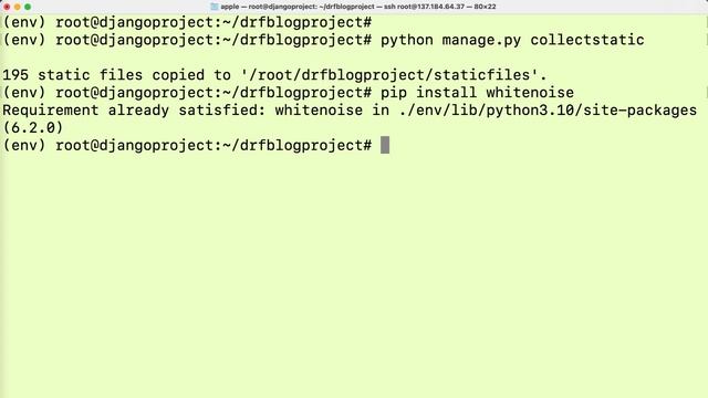 Deploy Django Project on Digital Ocean VPS Droplet With Nginx смотреть онлайн
