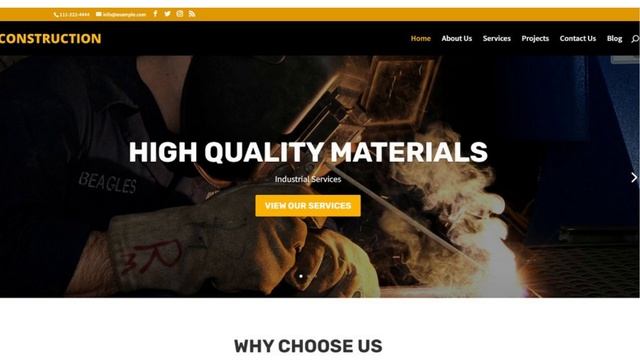 Construction Divi Child Wordpress theme #templatemonster #themeforest #envato #monsterone смотреть онлайн