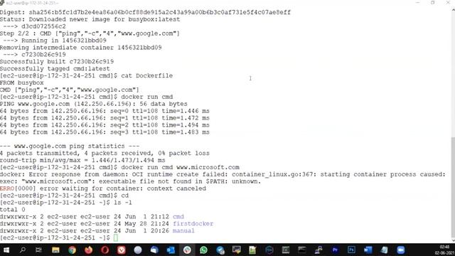 Docker CMD vs Entrypoint | #docker #docker #dockercmd смотреть онлайн