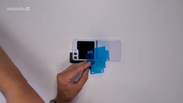 Official Samsung Galaxy Z Flip 5 Front Screen Protector install!⚡ смотреть онлайн