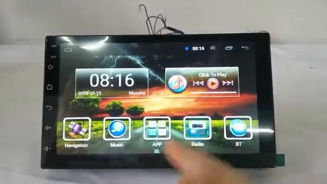 BST- A708 MTK Solution car radio player with gps wifi and mirror link смотреть онлайн