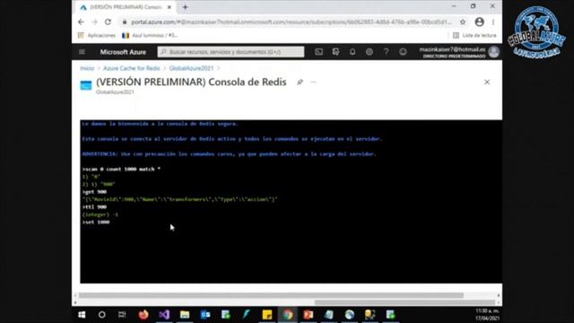 Implementando Azure Redis Cache - Global Azure LATAM смотреть онлайн