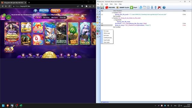 Hướng Dẫn Làm Tool Auto Đăng Nhập Game Bằng Automatic Mouse and Keyboard - Phần 1 смотреть онлайн