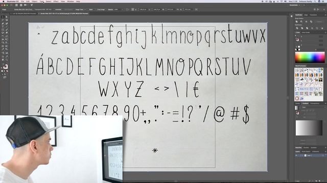 Как создать свой шрифт в Adobe Illustrator или Photoshop? Fontself Maker. illustrator уроки смотреть онлайн