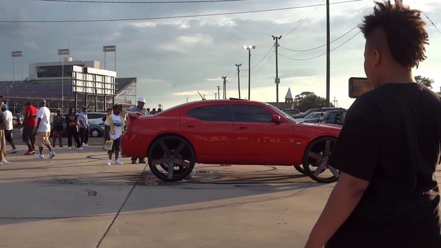 Dodge Charger Burnout fail!! смотреть онлайн