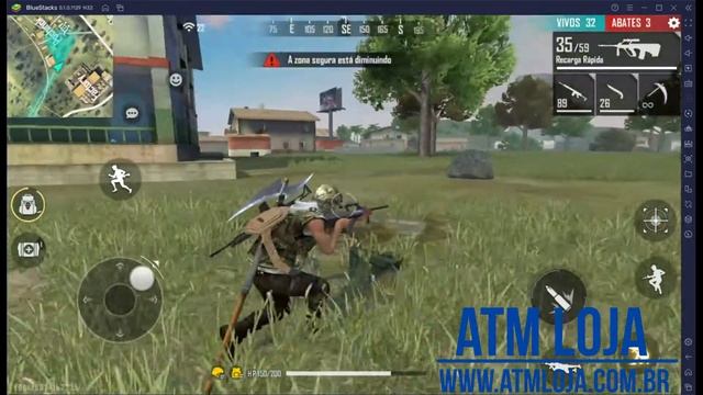 Game Play Free Fire Intel i3 4130 4GB de RAM HD Intel 4400 - ATM LOJA смотреть онлайн