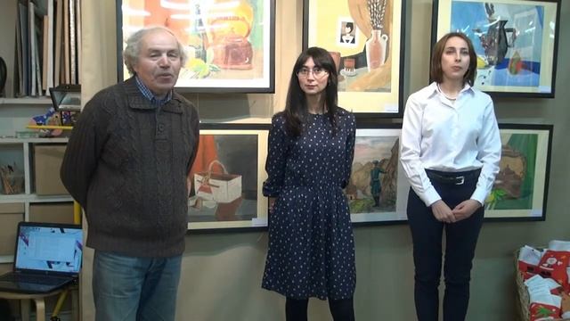 Галерея 14/45 | Детская рождественская выставка смотреть онлайн