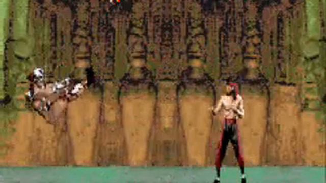 How to defeat Shao Khan with just 2 moves Mortal Kombat advanc смотреть онлайн