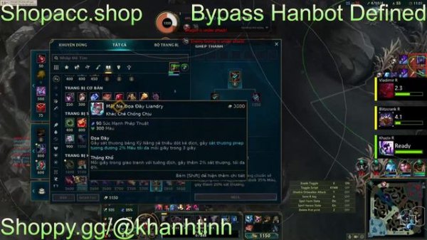 BEST BYPASS LEAGUE OF LEGENDS SCRIPT 2024 | HANBOT