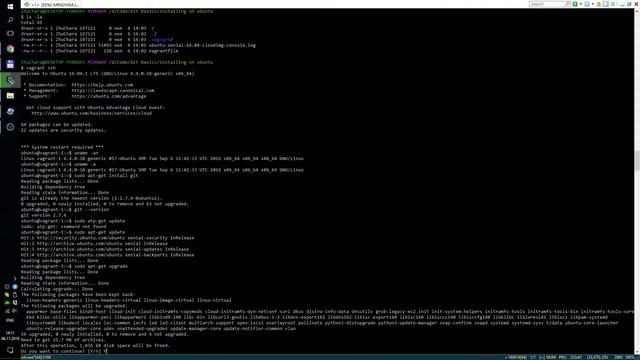 1.3 Installing Git on Ubuntu смотреть онлайн