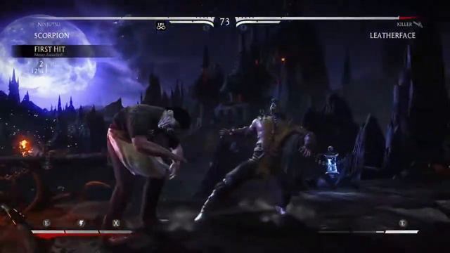 All X-rays on Leatherface on Mortal Kombat XL! смотреть онлайн