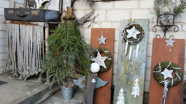 Входная зона в дом это первое что видят наши гости.Украшение в природном стиле. смотреть онлайн