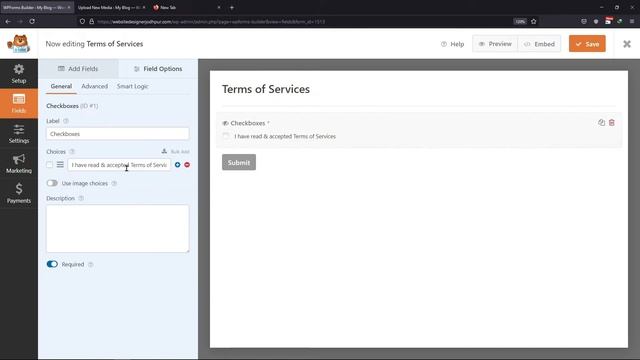 How To Add Terms Of Services In WPForms | WordPress WPForms Tutorial смотреть онлайн