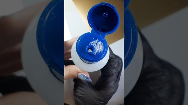 Дизайн с пеной #nailart #shorts #дизайнногтей2022 #трешманикюр