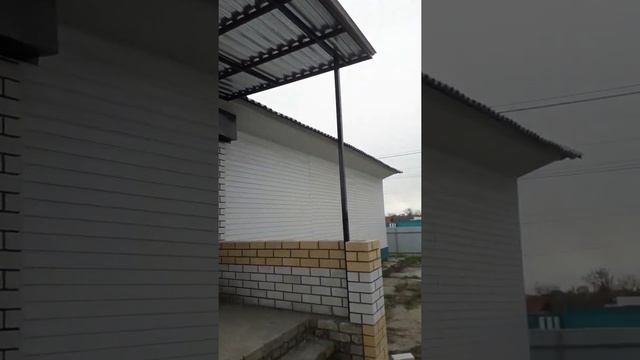 Навес над входом. смотреть онлайн