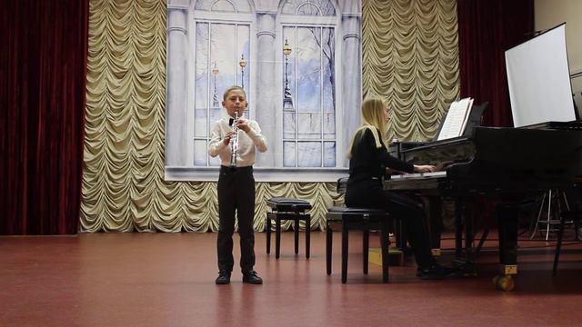 Кожемякин Марк ДМШ №1 г. Новосибирска, Ж. Металлиди "Домовой", С. Абрамова "Таджикский танец" смотреть онлайн