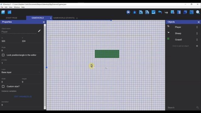 Gdevelop 5 Rpg Tutorial Part 1 Setup смотреть онлайн