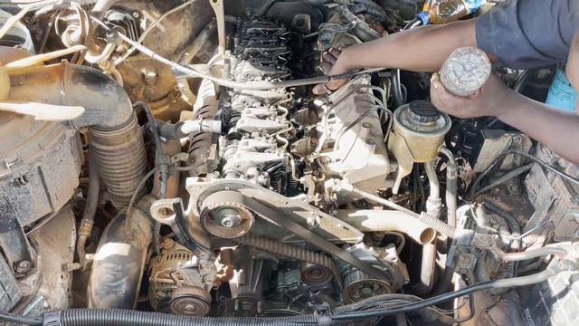 1HD-FTE Engine Test Before Build NO START :( смотреть онлайн