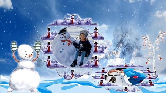 Снеговик нос морковкой смотреть онлайн