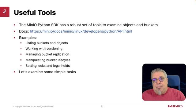 MinIO Event Notifications - Using The MinIO Python SDK to Write Custom Webhooks смотреть онлайн