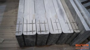 Производство печей для бани из талькохлорита.