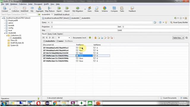 Deleting documents from the Collection in MongoDB | MongoDB Tutorial for Beginners смотреть онлайн