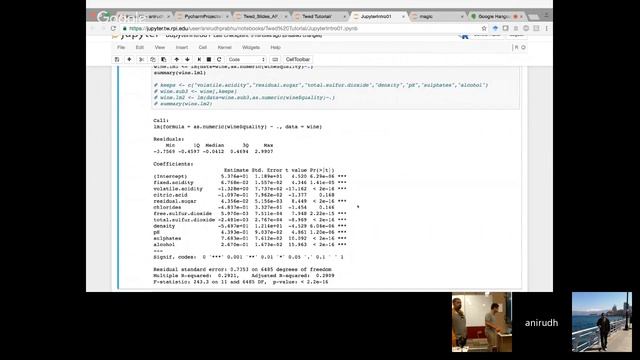 TWed (05 Oct): Ahmed & Anirudh on "Jupyter Notebook: A collaborative data science environment" смотреть онлайн