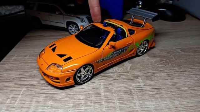 Toyota Supra IV(II)'1996 Tuning Bryan's. Модель1-24 Jada. Fast&Furious(2001) смотреть онлайн