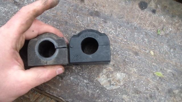 Замена передних втулок стабилизатора на Mitsubishi Outlander3