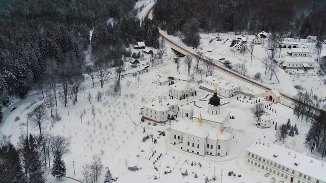 Елеазаровский монастырь. Зима 2021 год. смотреть онлайн