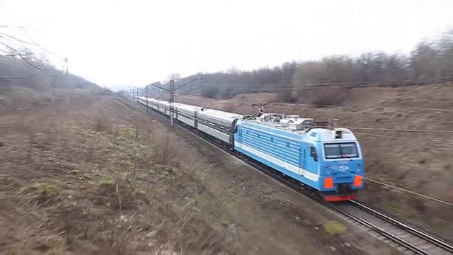 ЭП1М с поездом №15 Волгоград - Москва смотреть онлайн