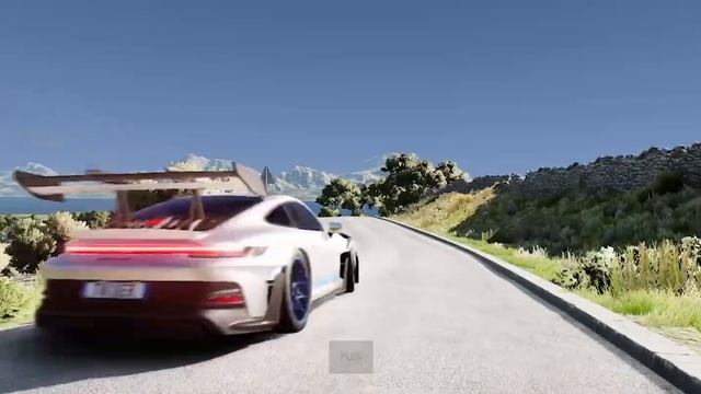 PORSCHE 911 GT3 RS | BEAMNG.DRIVE (Cinematic) смотреть онлайн