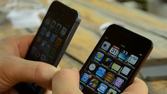 Сравнение Apple IPod touch 5G vs IPhone 5 смотреть онлайн